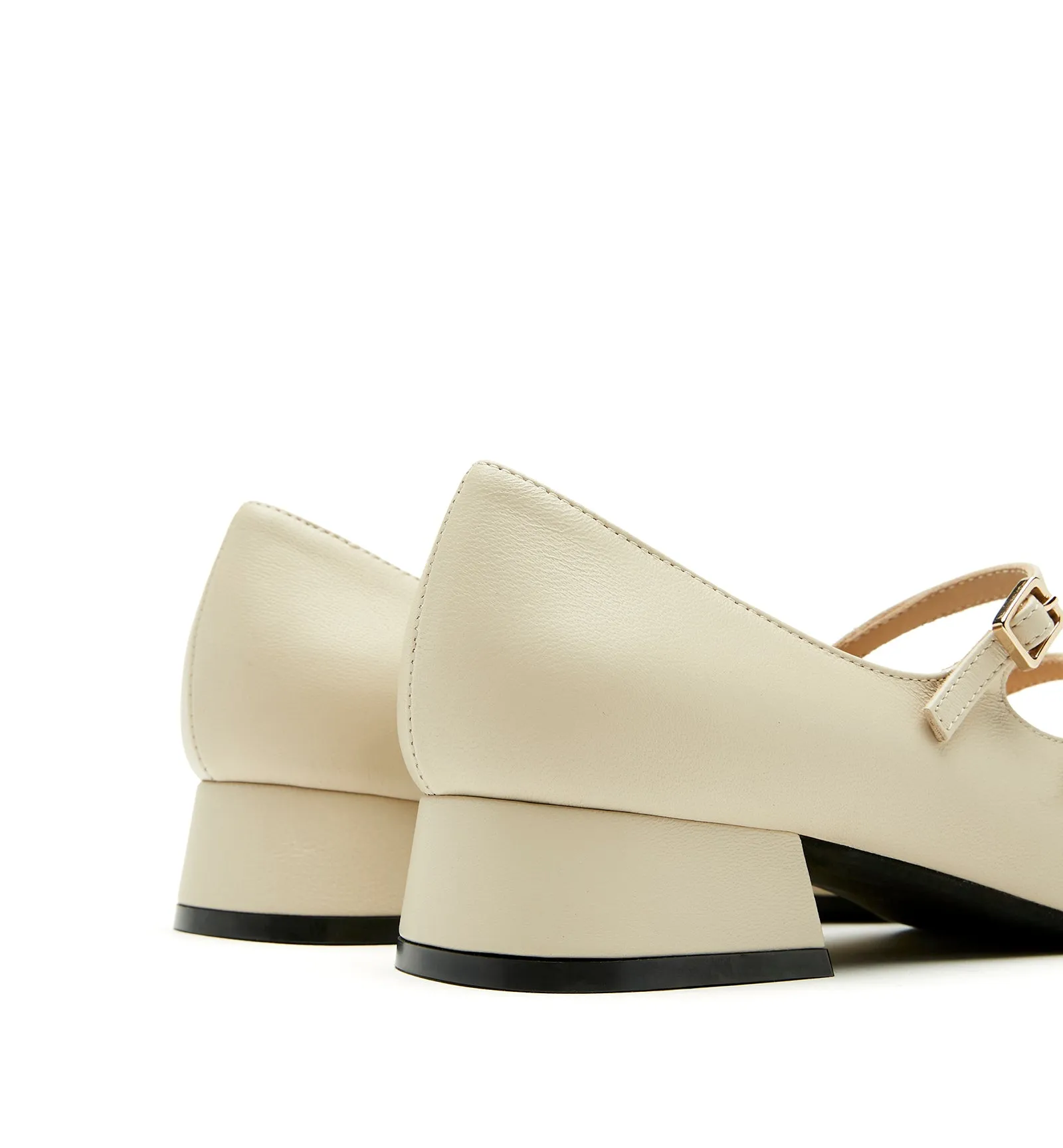 BEKA MARY JANE LEATHER HEEL sold by La CANADIENNE product image thumbnail 4