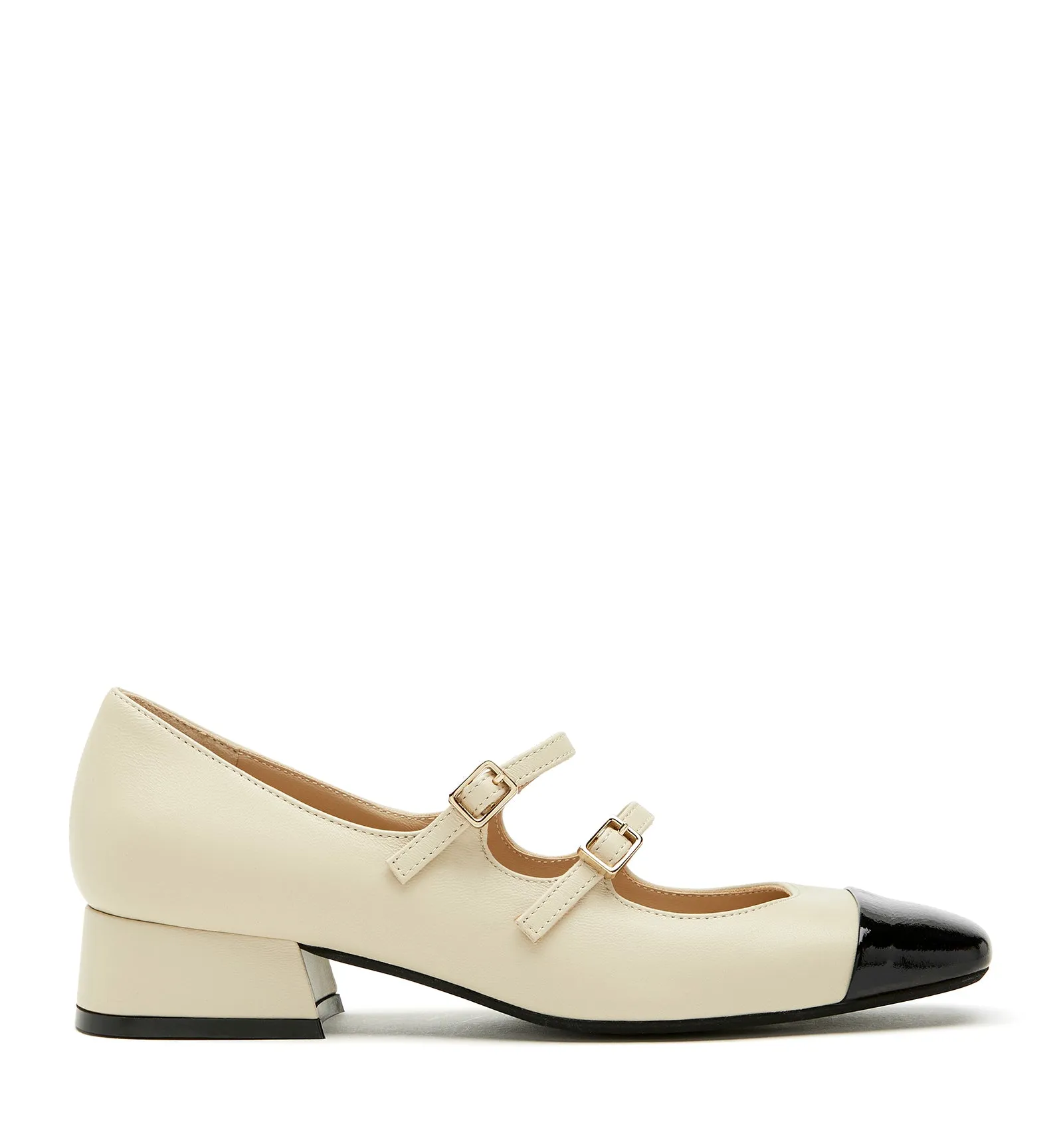 BEKA MARY JANE LEATHER HEEL sold by La CANADIENNE