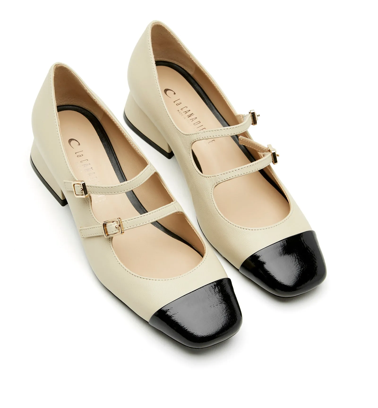 BEKA MARY JANE LEATHER HEEL sold by La CANADIENNE product image thumbnail 3