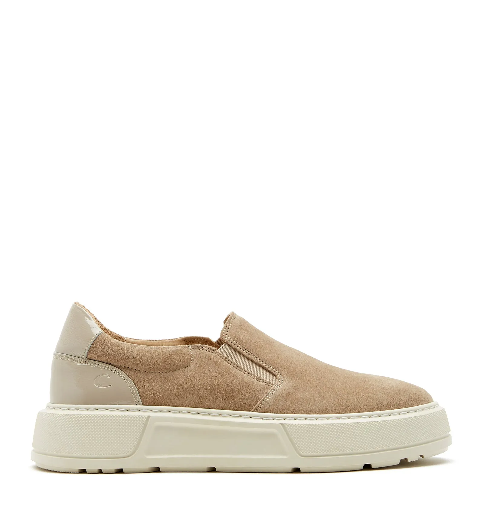 VIRGINIA SUEDE SLIP-ON SNEAKER sold by La CANADIENNE