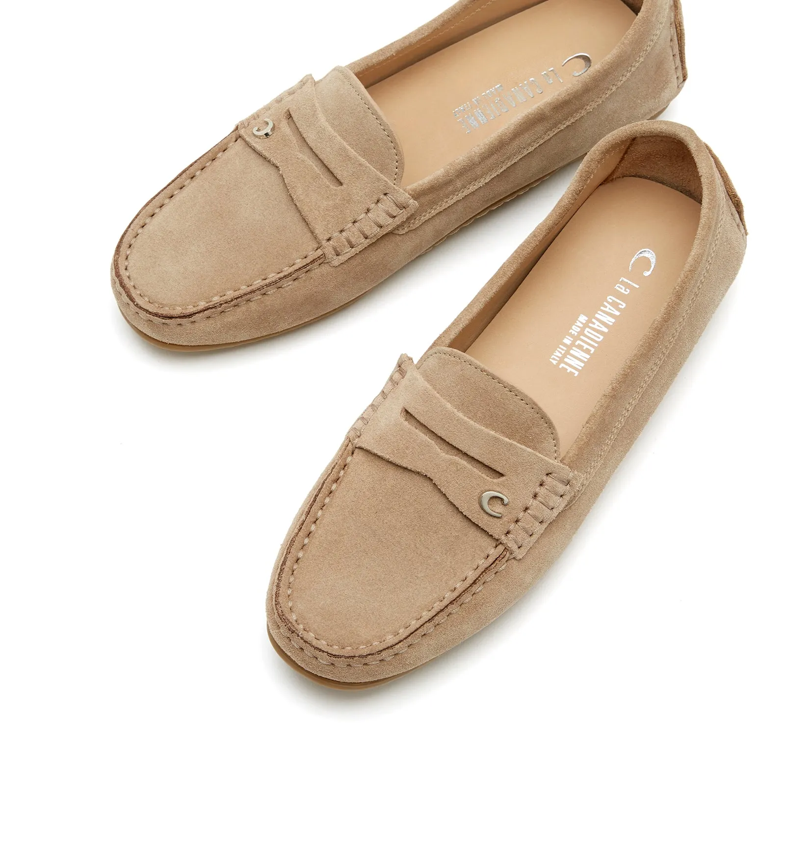 PILAR SUEDE LOAFER sold by La CANADIENNE product image thumbnail 3