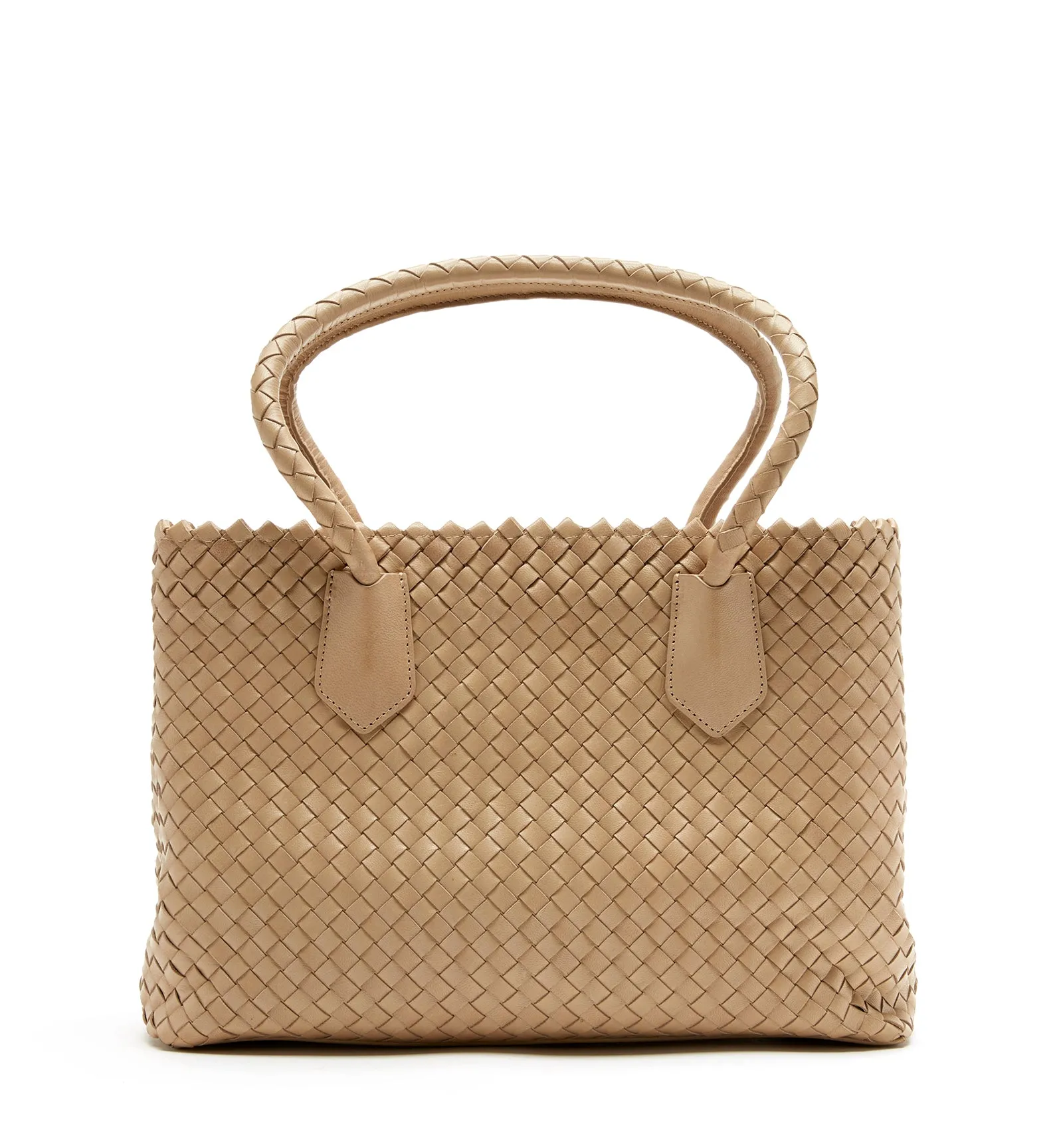 PREM WOVEN LEATHER TOTE BAG sold by La CANADIENNE