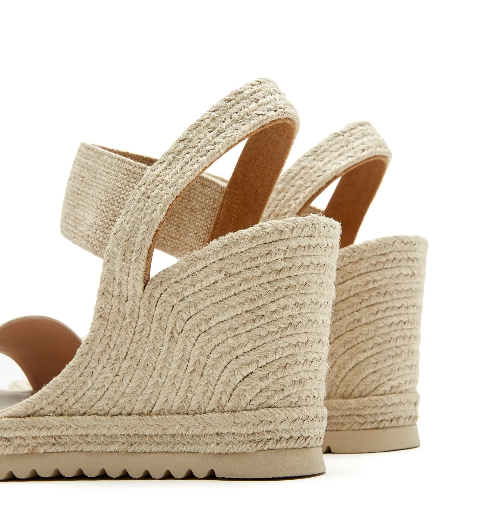 CHRISHELL LEATHER WEDGE ESPADRILLE sold by La CANADIENNE product image thumbnail 4