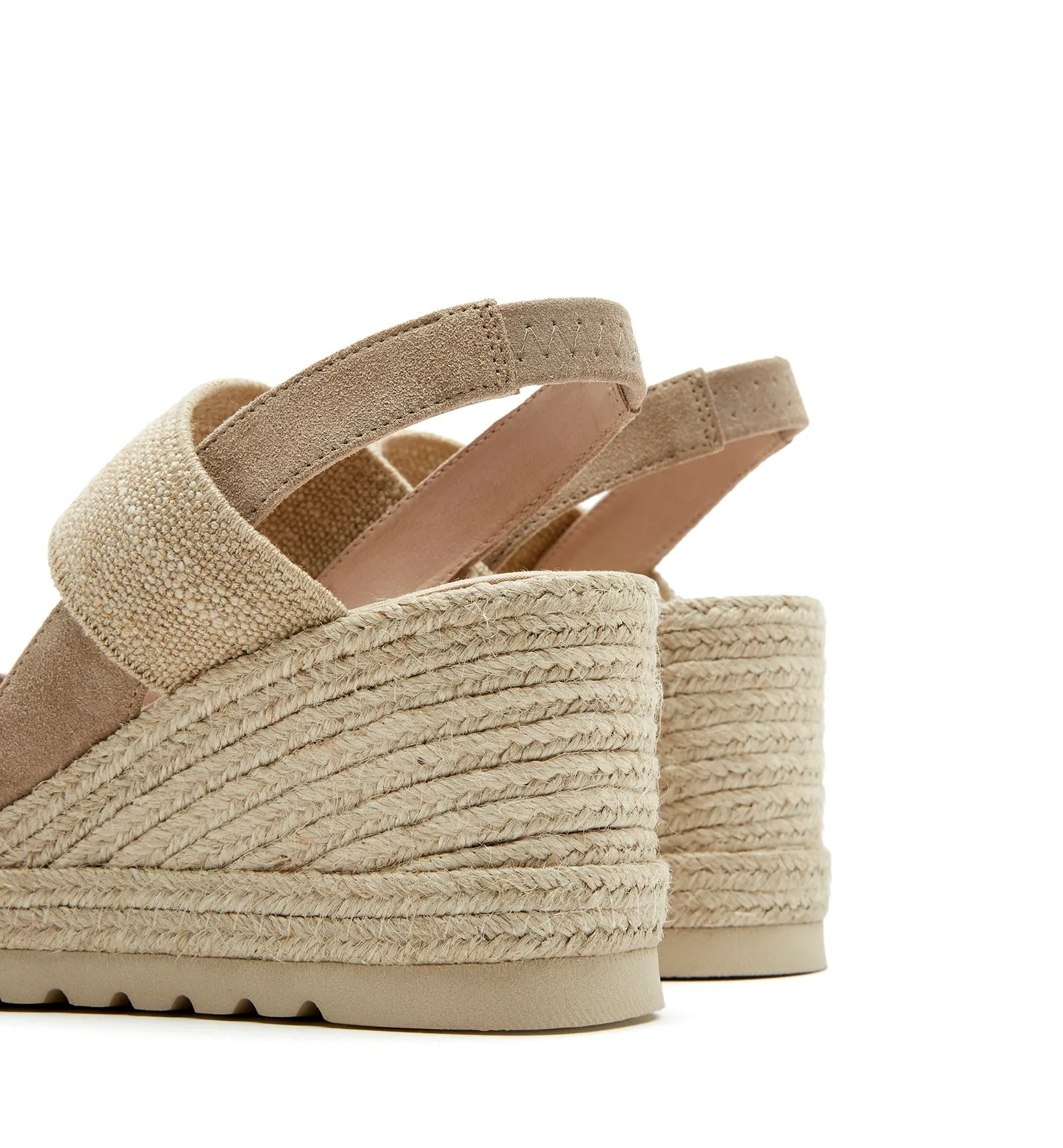 CASSINO SUEDE WEDGE ESPADRILLE sold by La CANADIENNE product image thumbnail 4