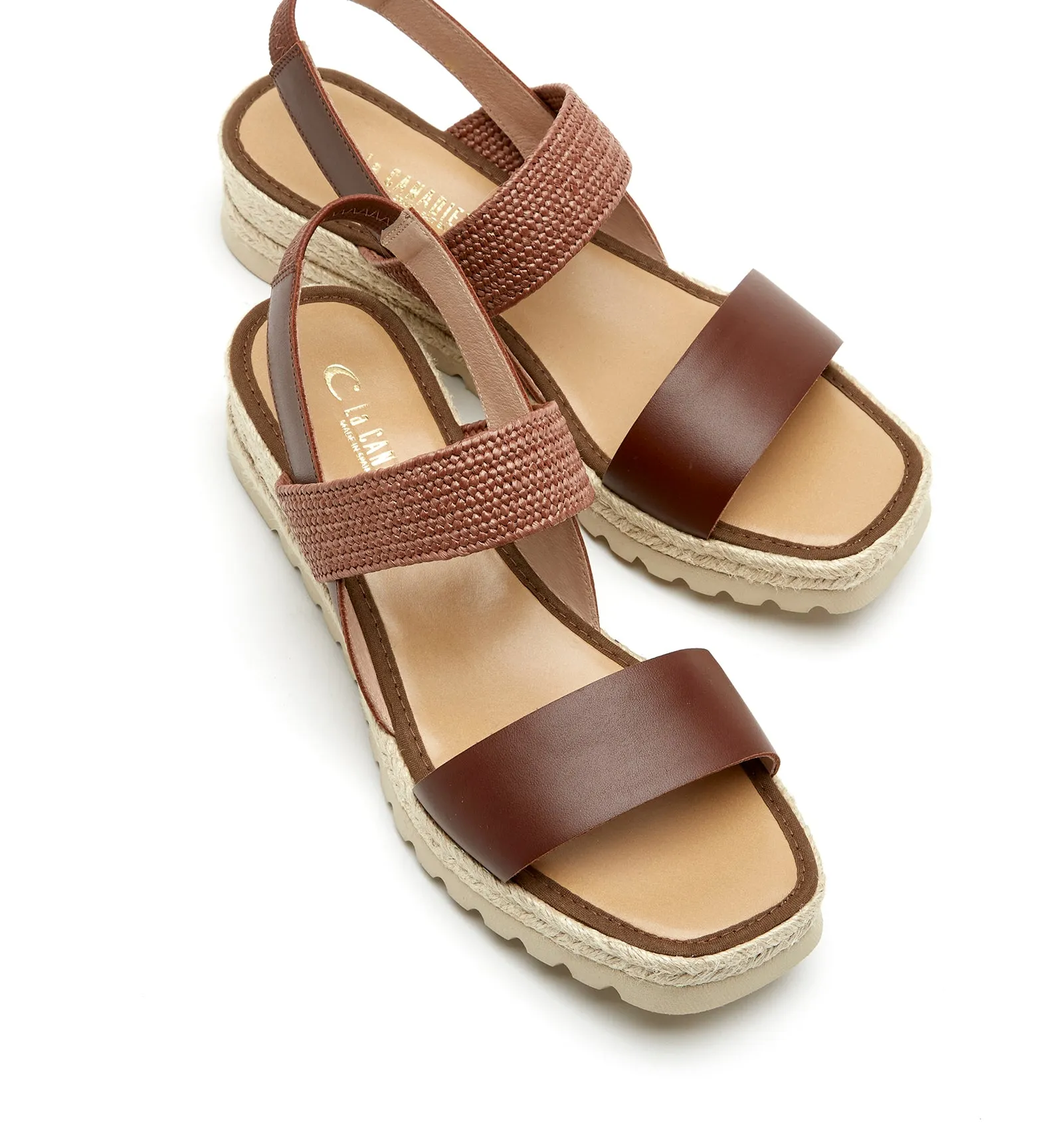 CANNES LEATHER ESPADRILLE sold by La CANADIENNE product image thumbnail 3