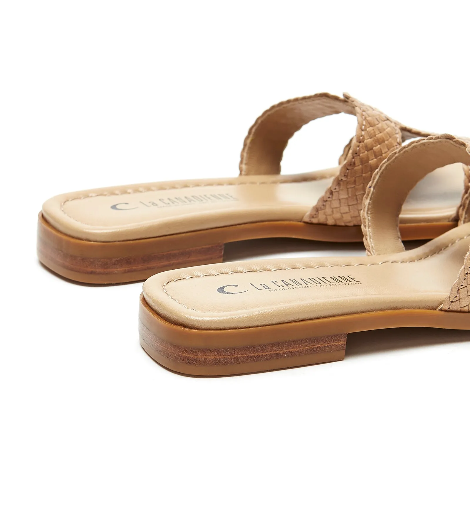 PERSIST WOVEN LEATHER SANDAL sold by La CANADIENNE product image thumbnail 4