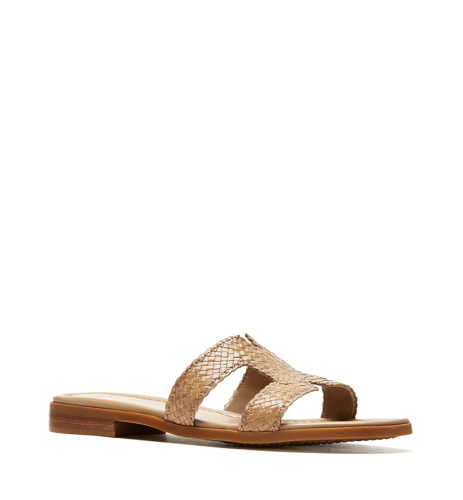 PERSIST WOVEN LEATHER SANDAL sold by La CANADIENNE product image thumbnail 2