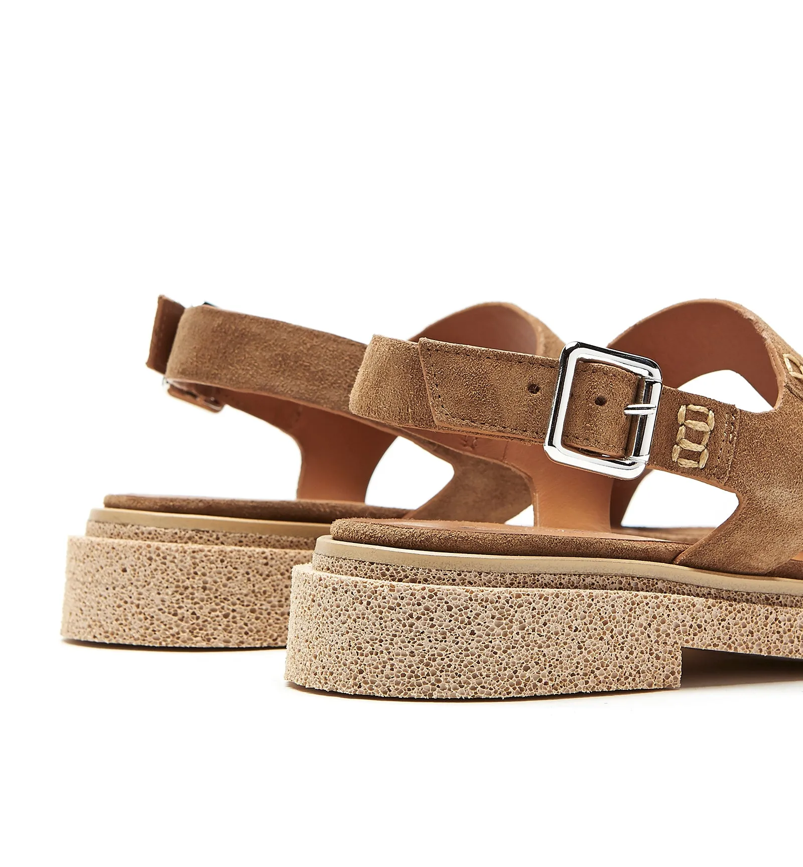 REFINE SUEDE SANDAL sold by La CANADIENNE product image thumbnail 4