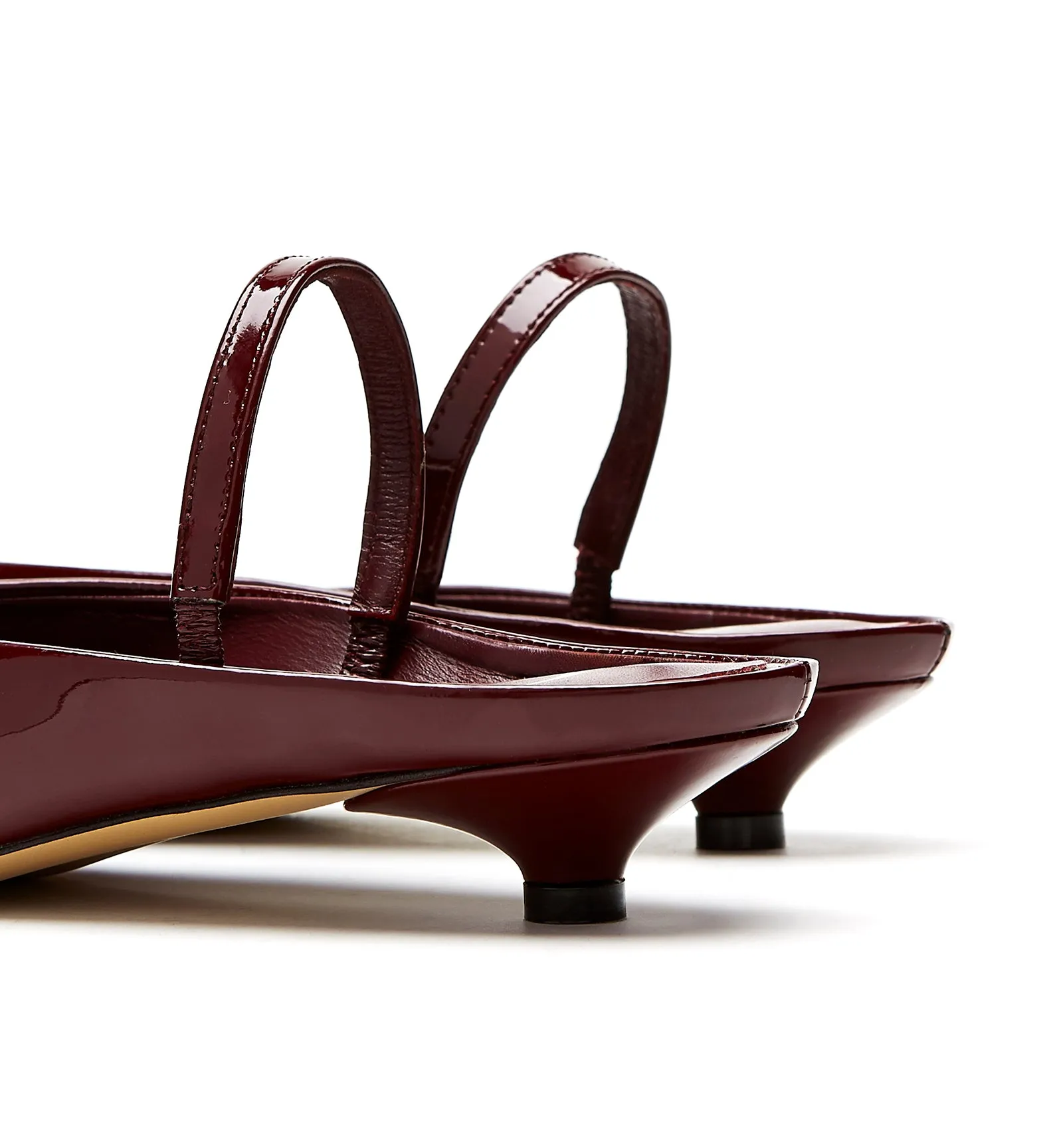 REDEEM SLINGBACK PATENT LEATHER MULE sold by La CANADIENNE product image thumbnail 4