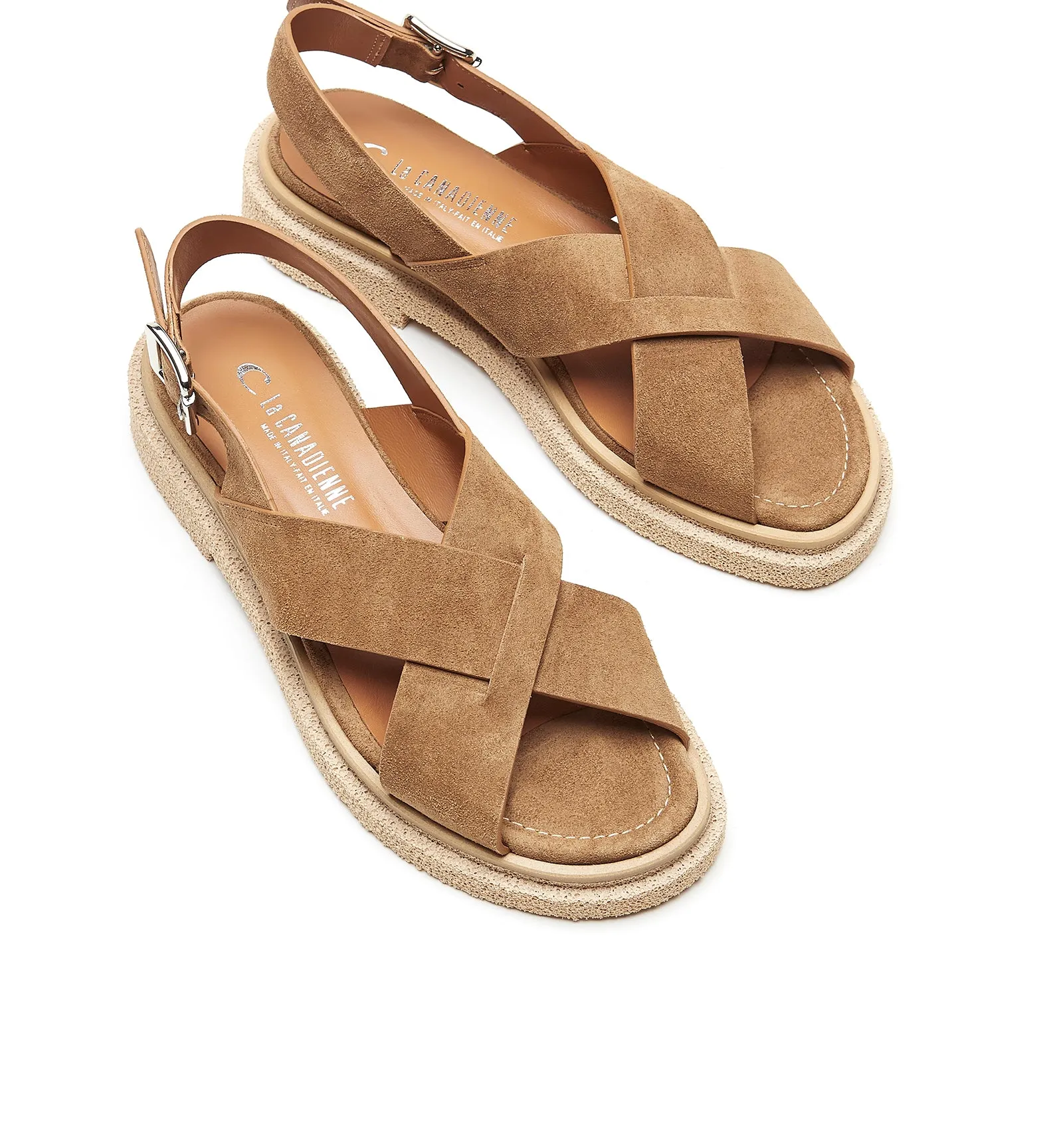 RESTART SUEDE SANDAL sold by La CANADIENNE product image thumbnail 3