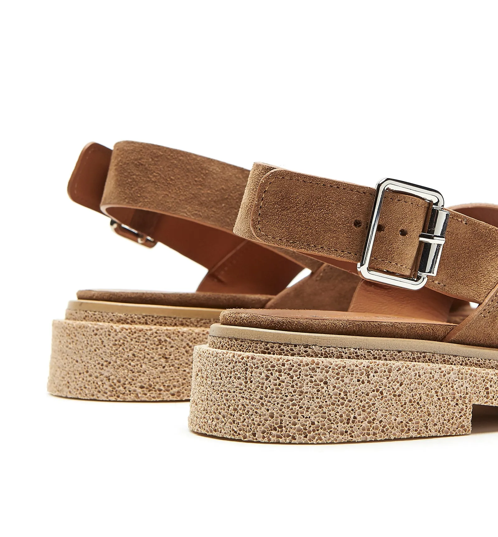 RESTART SUEDE SANDAL sold by La CANADIENNE product image thumbnail 4