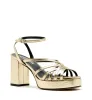 RECALL CRINKLE LEATHER PLATFORM SANDAL sold by La CANADIENNE
