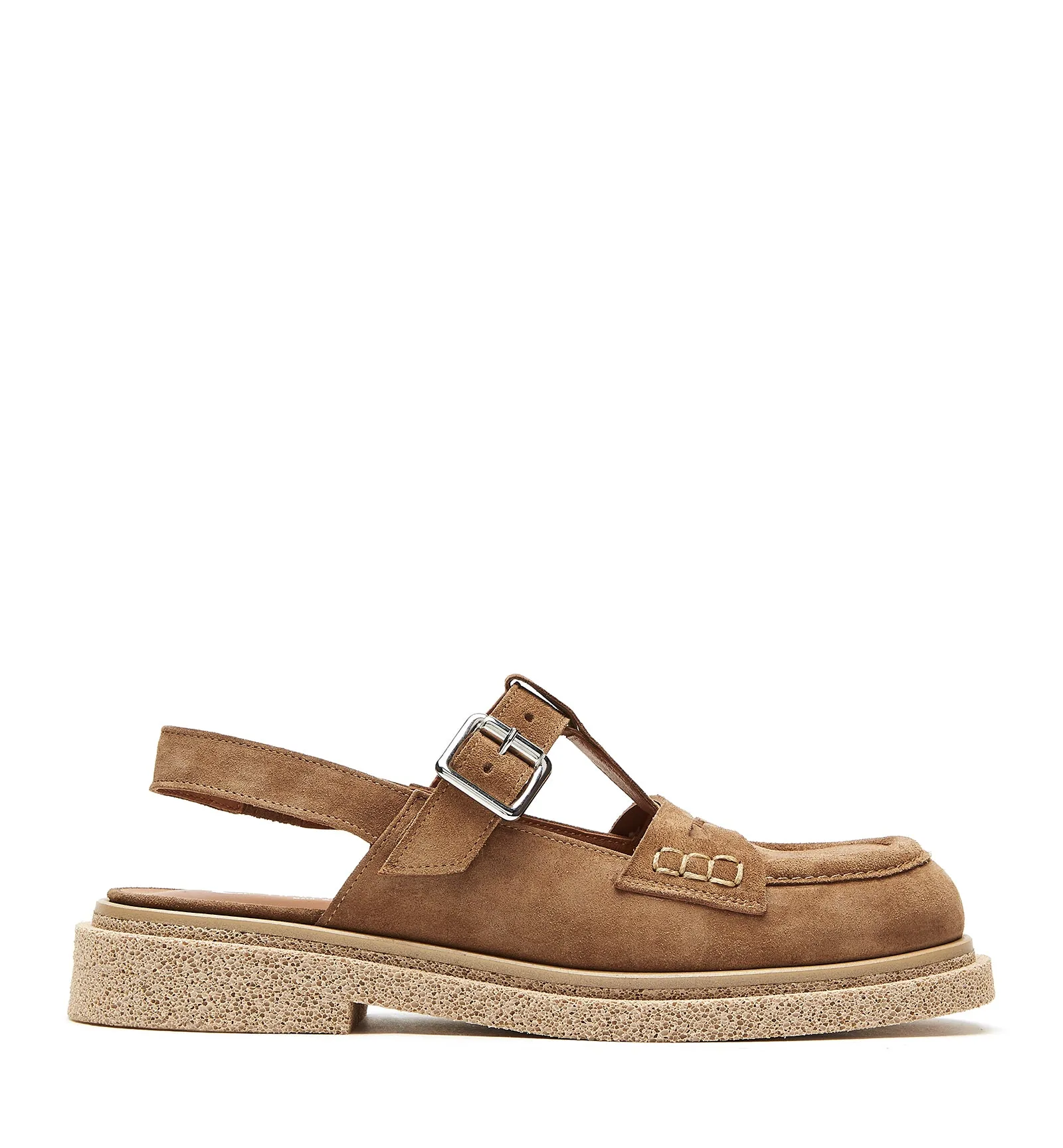 REFUEL SUEDE LOAFER SANDAL sold by La CANADIENNE