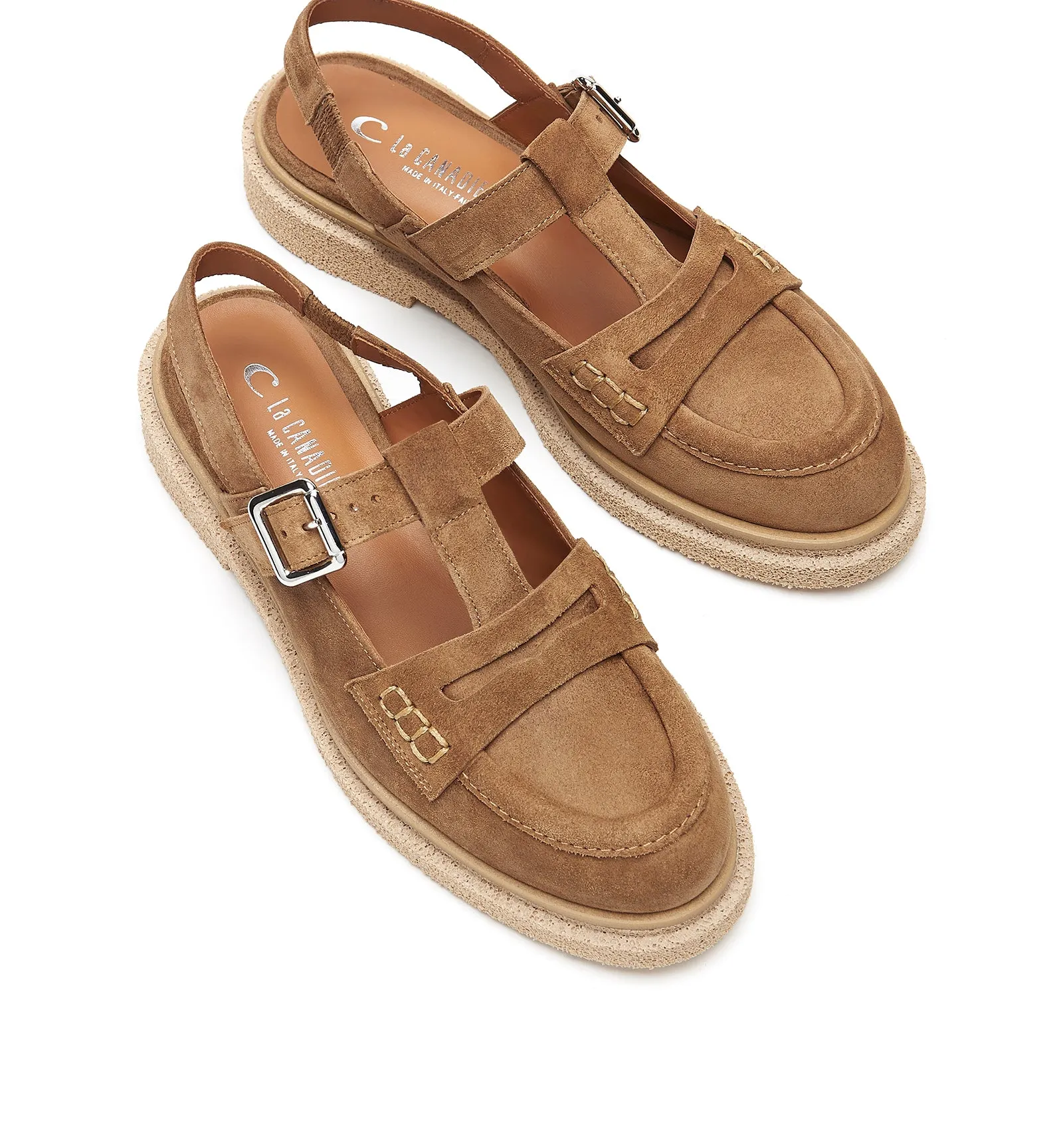 REFUEL SUEDE LOAFER SANDAL sold by La CANADIENNE product image thumbnail 3