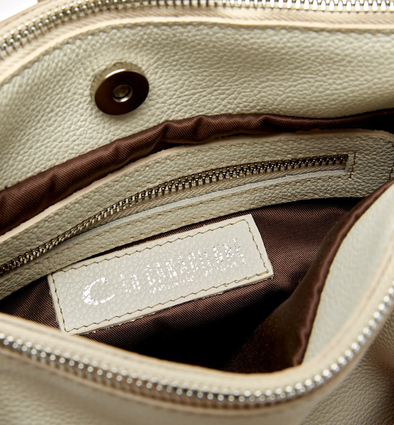 MARVEL LEATHER CROSSBODY BAG sold by La CANADIENNE product image thumbnail 4