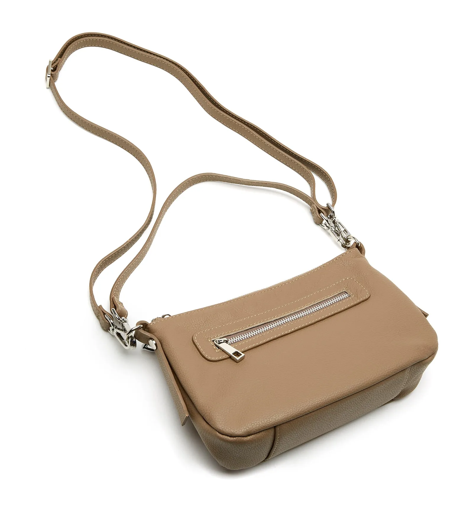 MARKET LEATHER CROSSBODY BAG sold by La CANADIENNE product image thumbnail 3