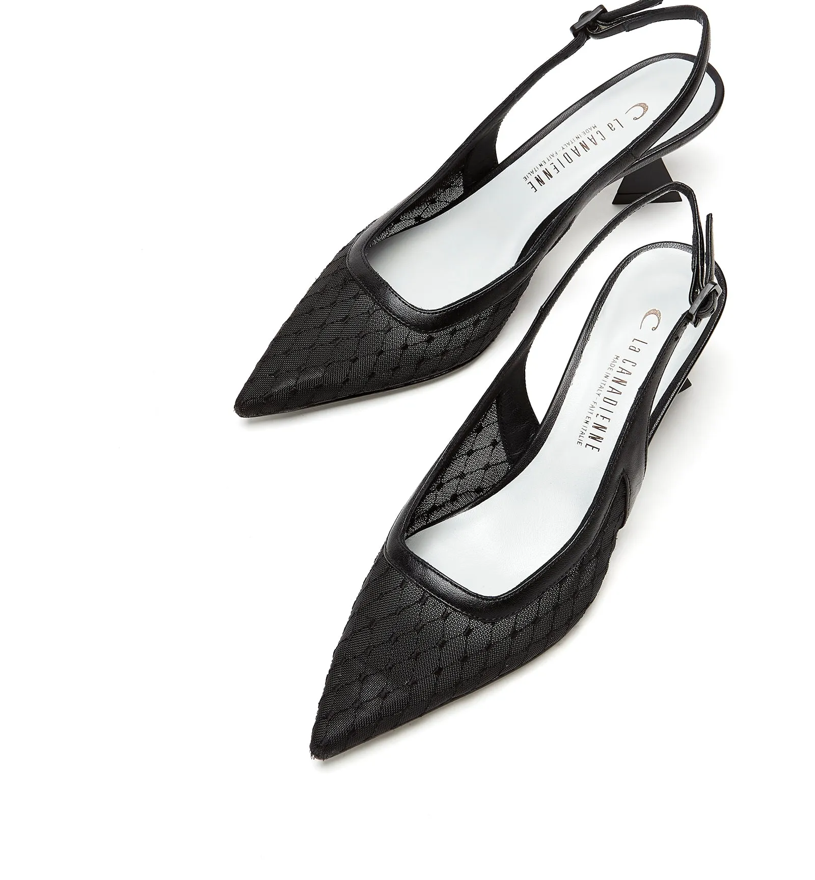 BEVELYN SLINGBACK MESH PUMP sold by La CANADIENNE product image thumbnail 3