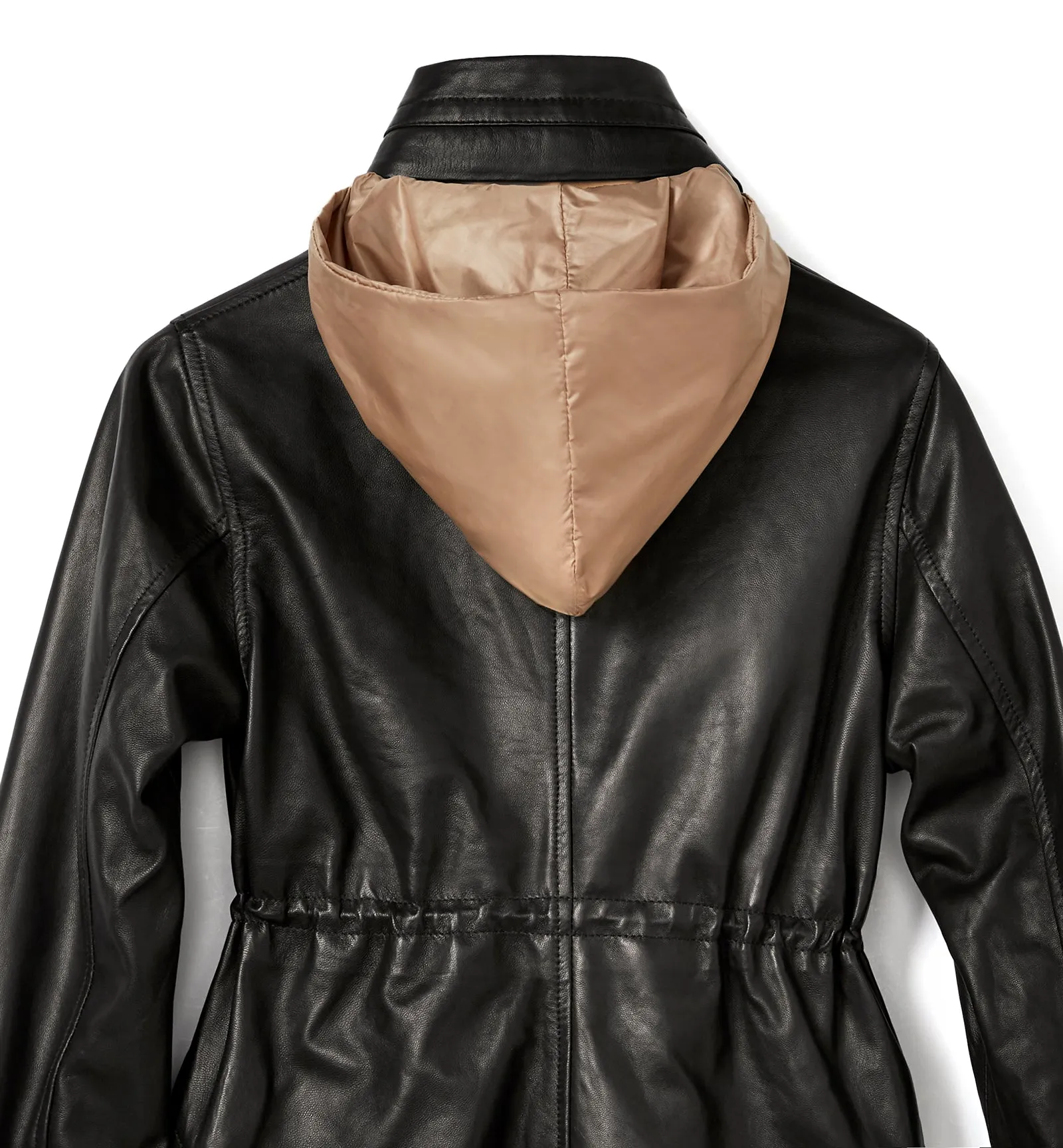 FAROE LEATHER REVERSIBLE COAT sold by La CANADIENNE product image thumbnail 5