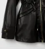 FAROE LEATHER REVERSIBLE COAT sold by La CANADIENNE