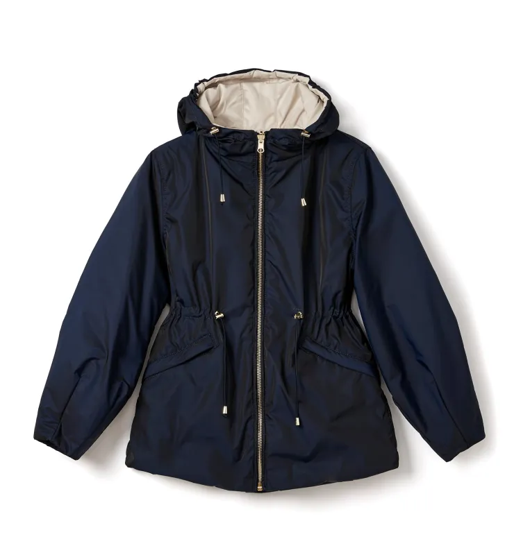 FIRESIDE POLYESTER REVERSIBLE COAT sold by La CANADIENNE