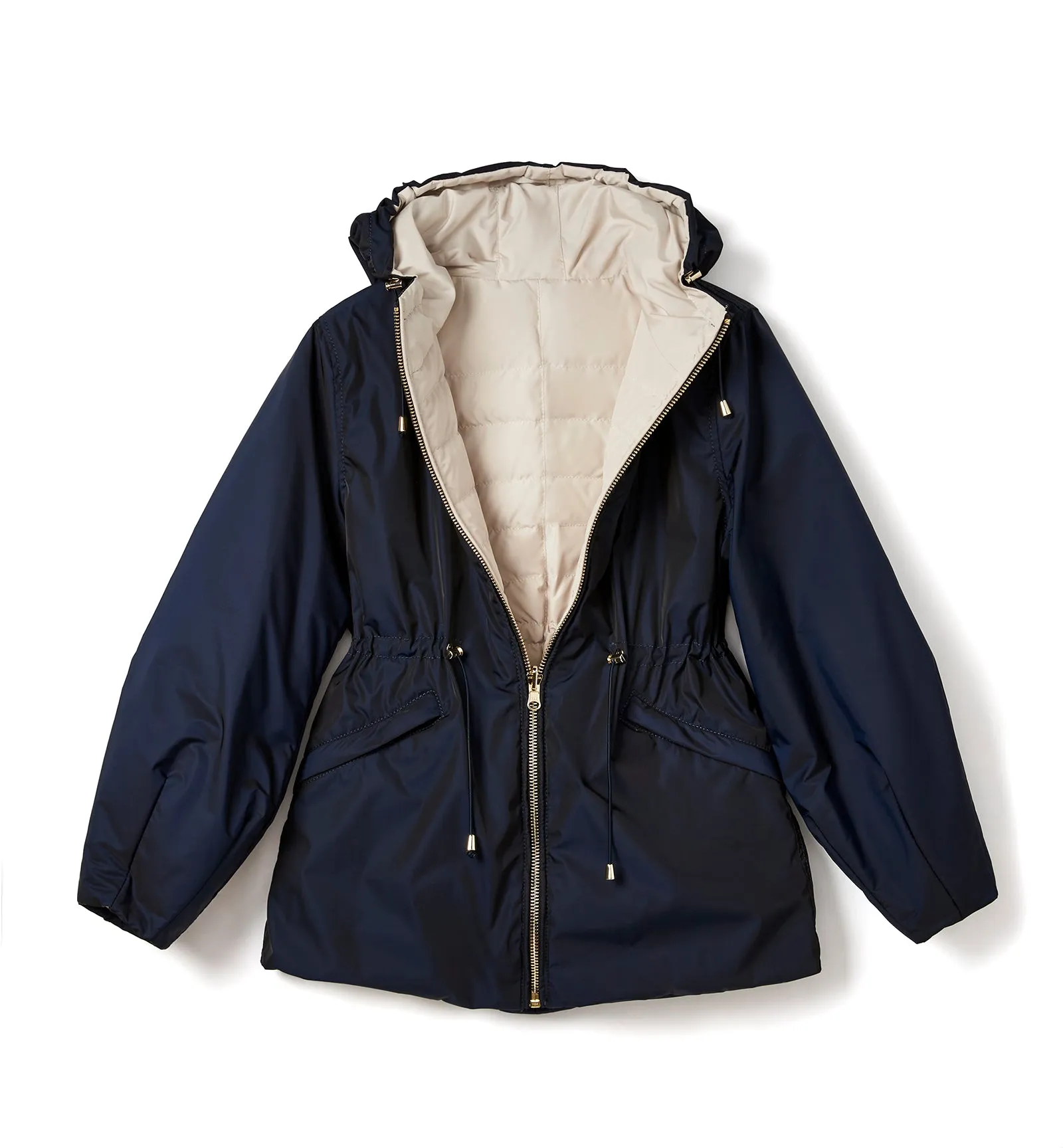 FIRESIDE POLYESTER REVERSIBLE COAT sold by La CANADIENNE product image thumbnail 2