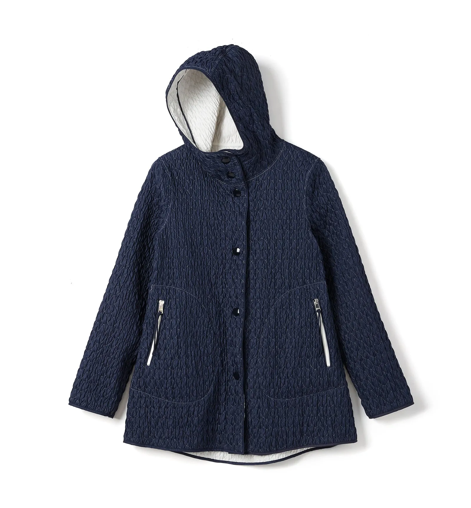 LANCE POLYESTER REVERSIBLE COAT sold by La CANADIENNE product image thumbnail 3