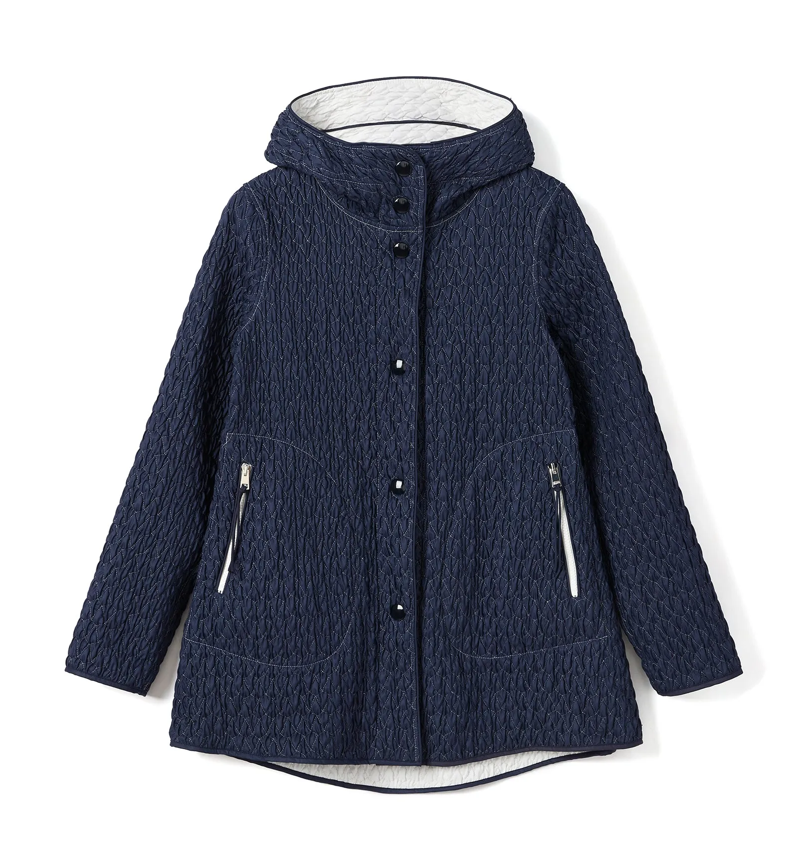 LANCE POLYESTER REVERSIBLE COAT sold by La CANADIENNE