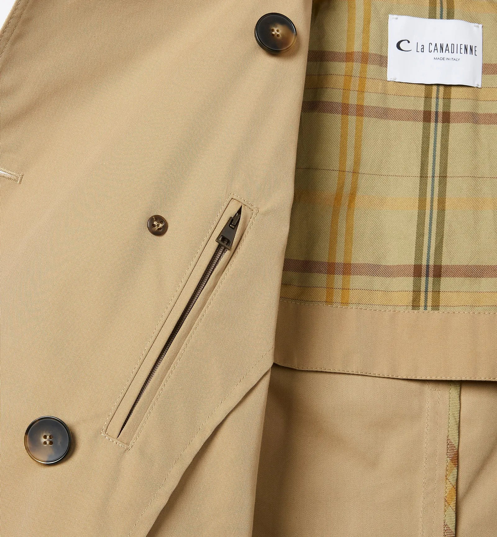LANE TRENCH COAT sold by La CANADIENNE product image thumbnail 5