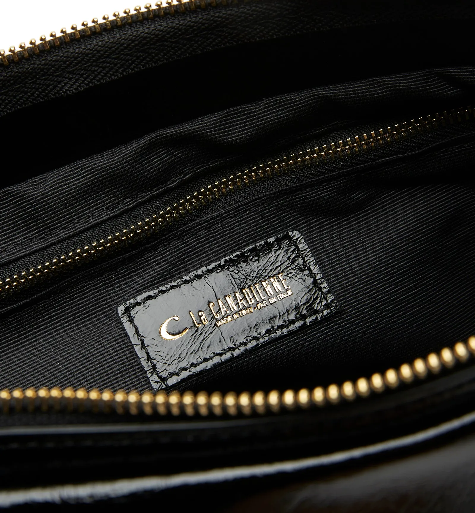 POTEAU CRINKLE LEATHER TOTE BAG sold by La CANADIENNE product image thumbnail 4