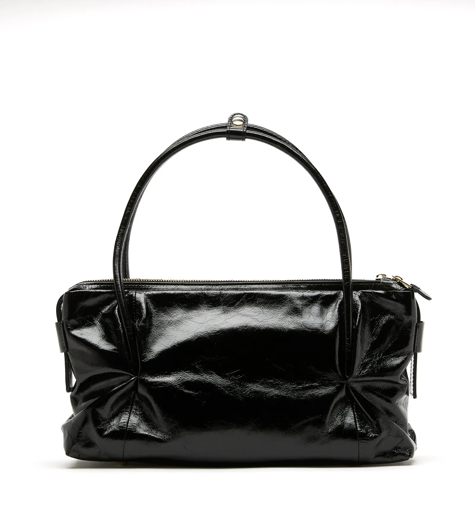 POTEAU CRINKLE LEATHER TOTE BAG sold by La CANADIENNE