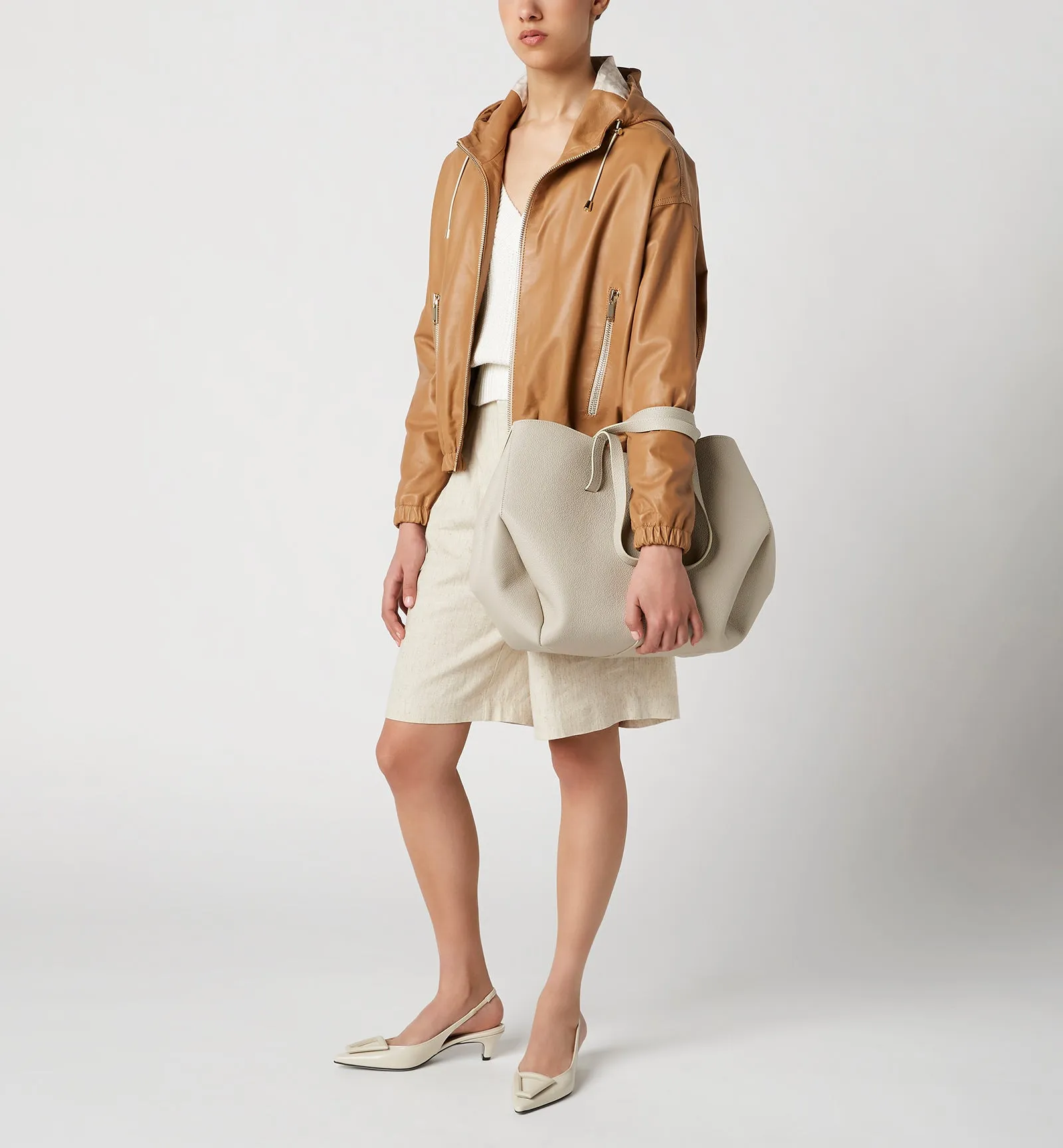 PATERSON LEATHER TOTE BAG sold by La CANADIENNE product image thumbnail 5