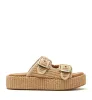 SAVOR RAFFIA SANDAL sold by La CANADIENNE