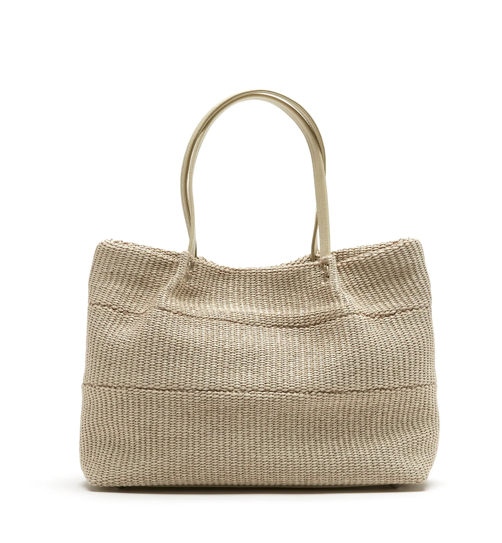 LIGHT RAFFIA TOTE BAG sold by La CANADIENNE