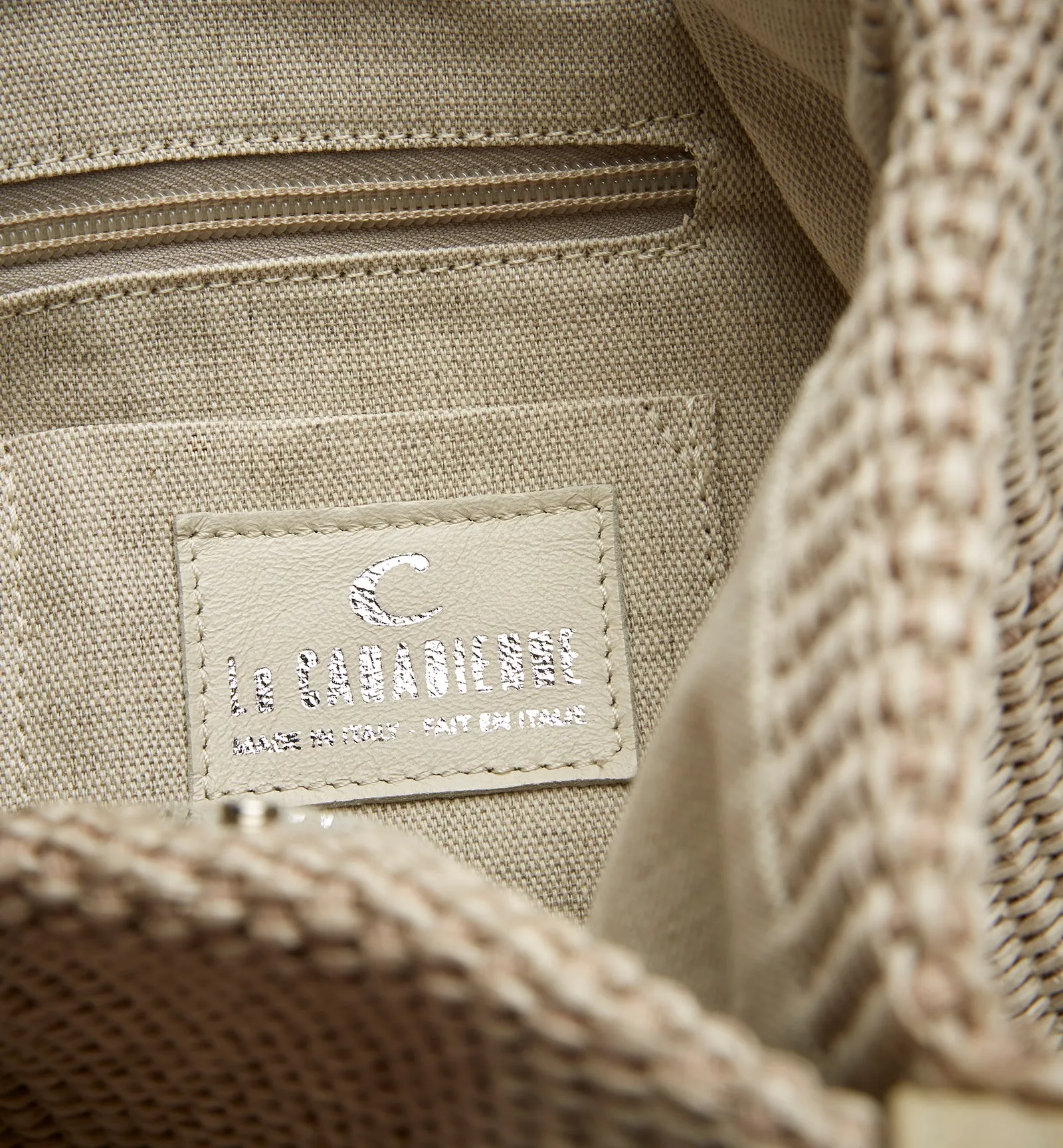 LIGHT RAFFIA TOTE BAG sold by La CANADIENNE product image thumbnail 4