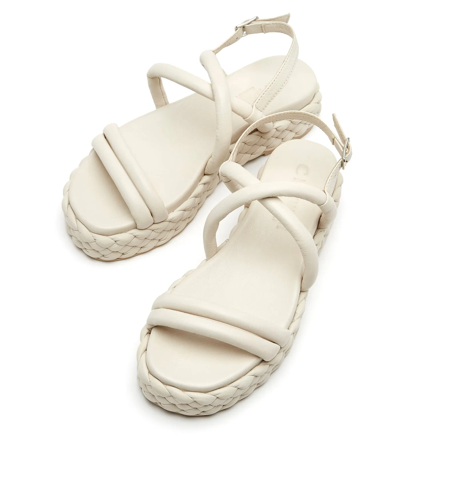 AISHA LEATHER SANDAL sold by La CANADIENNE product image thumbnail 3