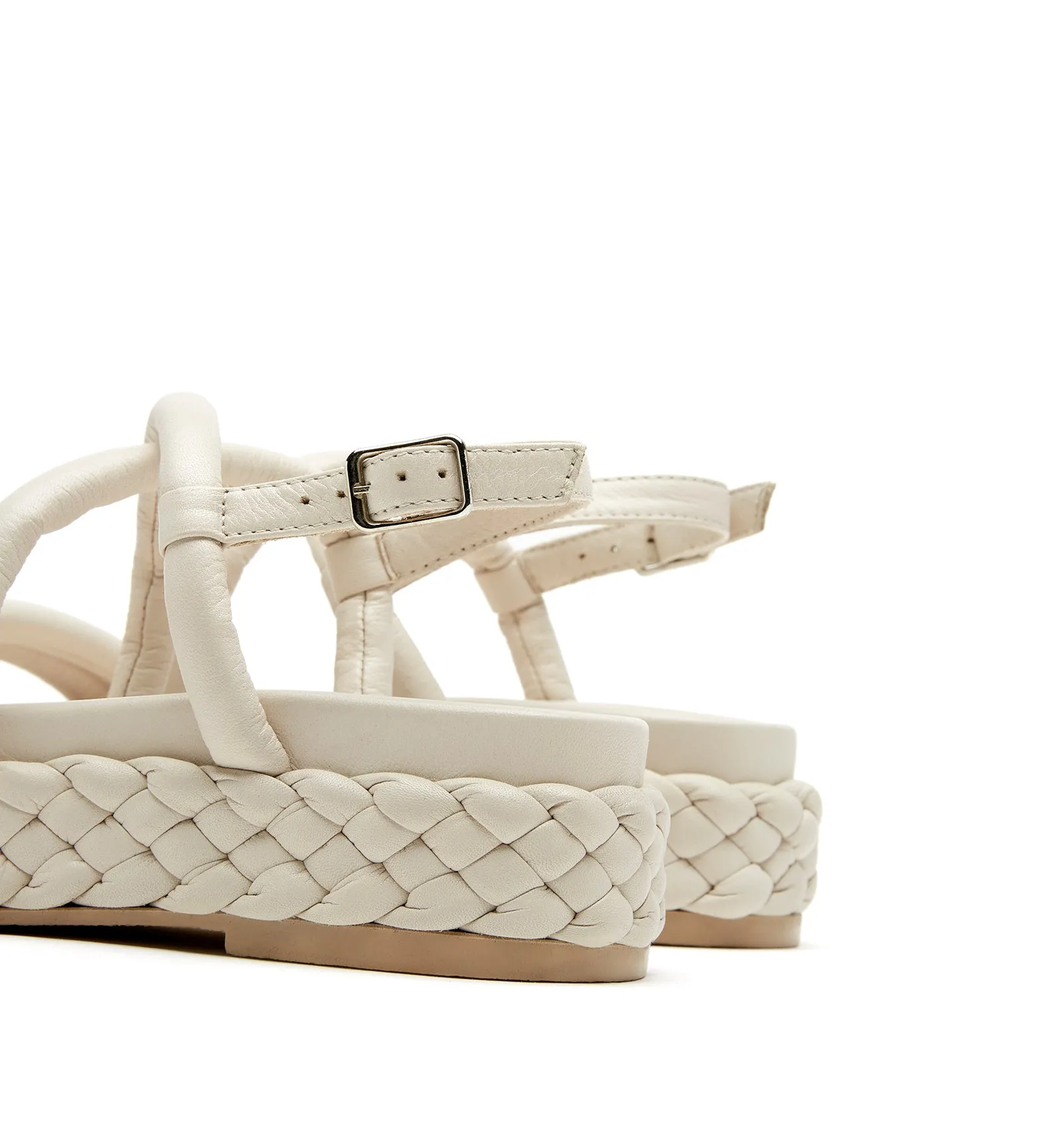 AISHA LEATHER SANDAL sold by La CANADIENNE product image thumbnail 4