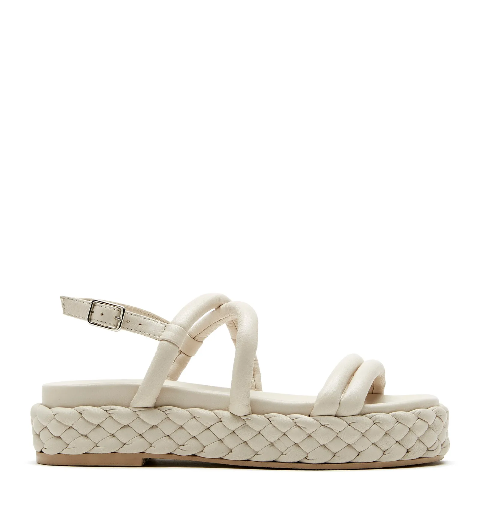 AISHA LEATHER SANDAL sold by La CANADIENNE