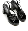 RECALL LEATHER PLATFORM SANDAL sold by La CANADIENNE