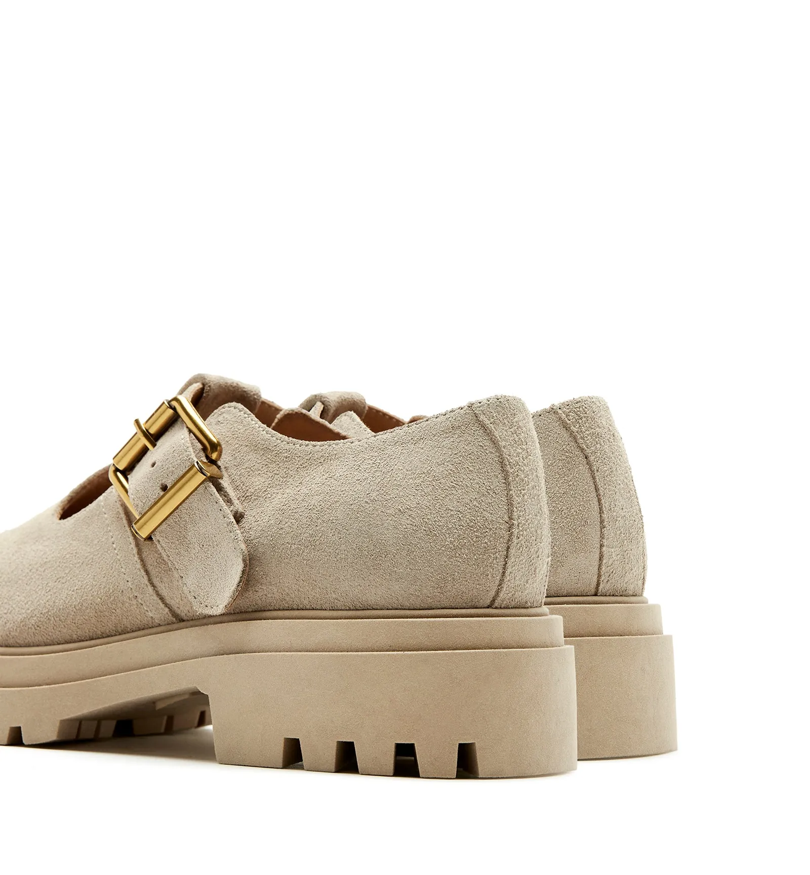 BRUCE SUEDE MARY JANE LOAFER sold by La CANADIENNE product image thumbnail 4