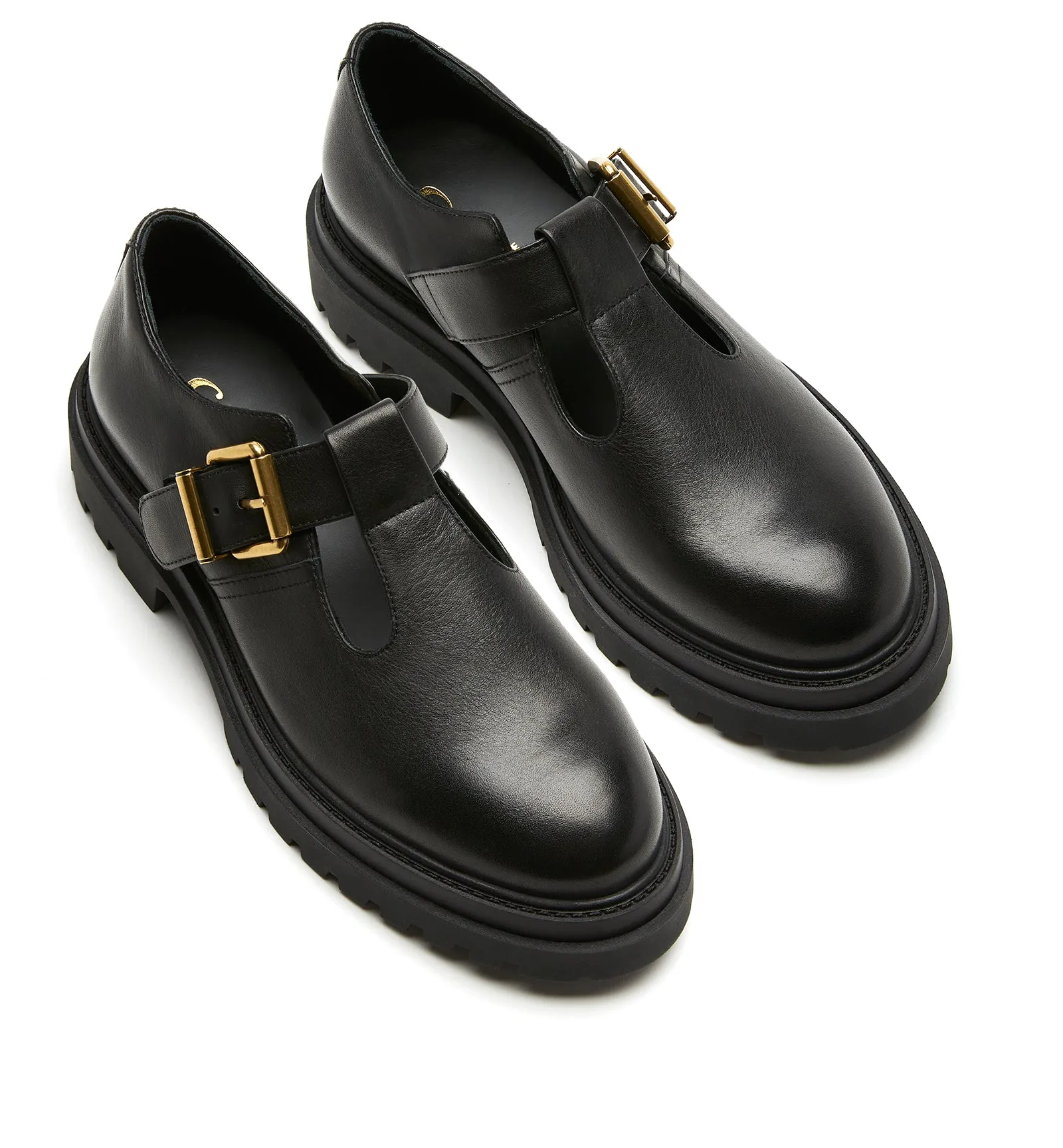 BRUCE LEATHER MARY JANE LOAFER sold by La CANADIENNE product image thumbnail 3