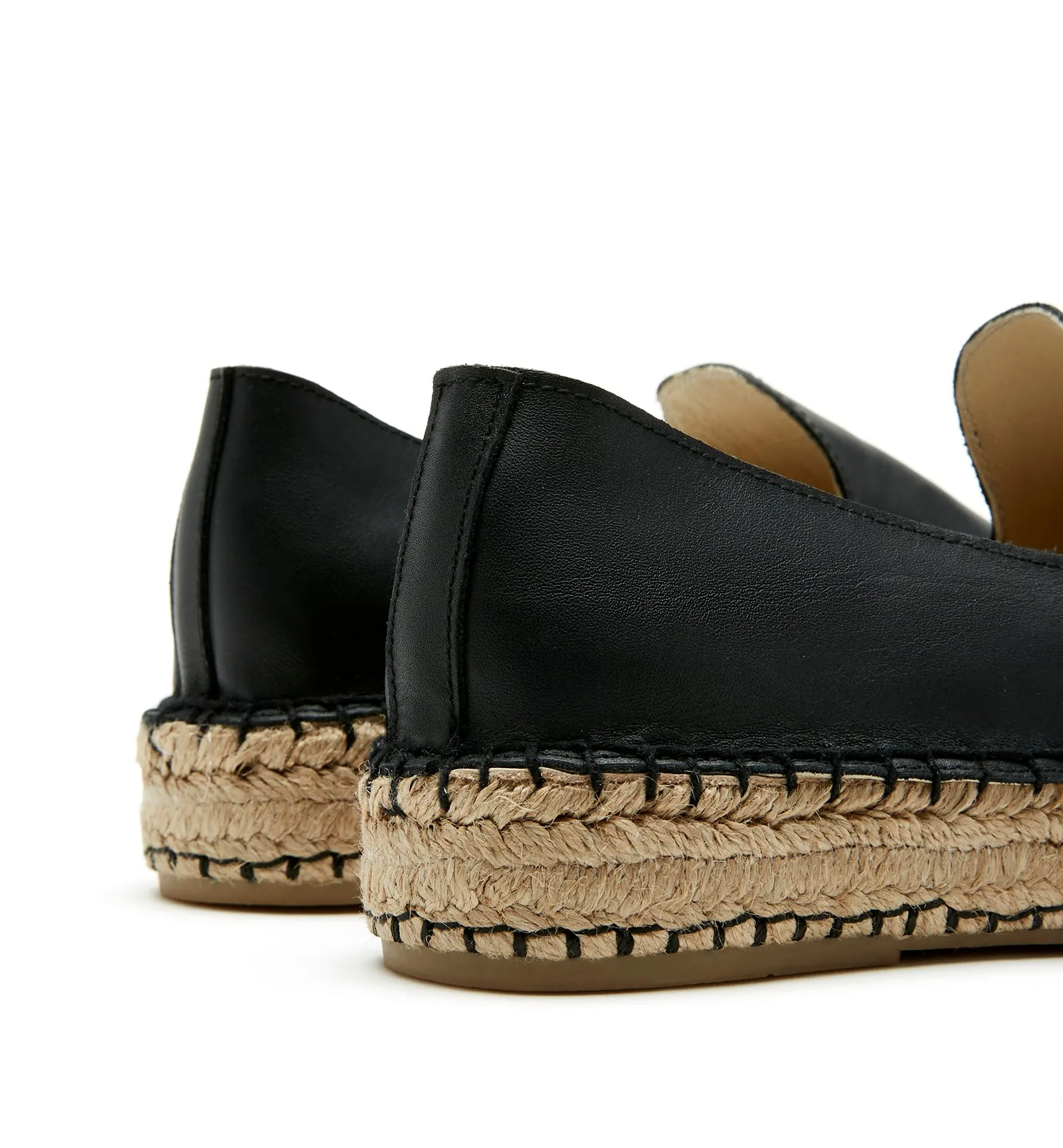 CREW LEATHER ESPADRILLE sold by La CANADIENNE product image thumbnail 4