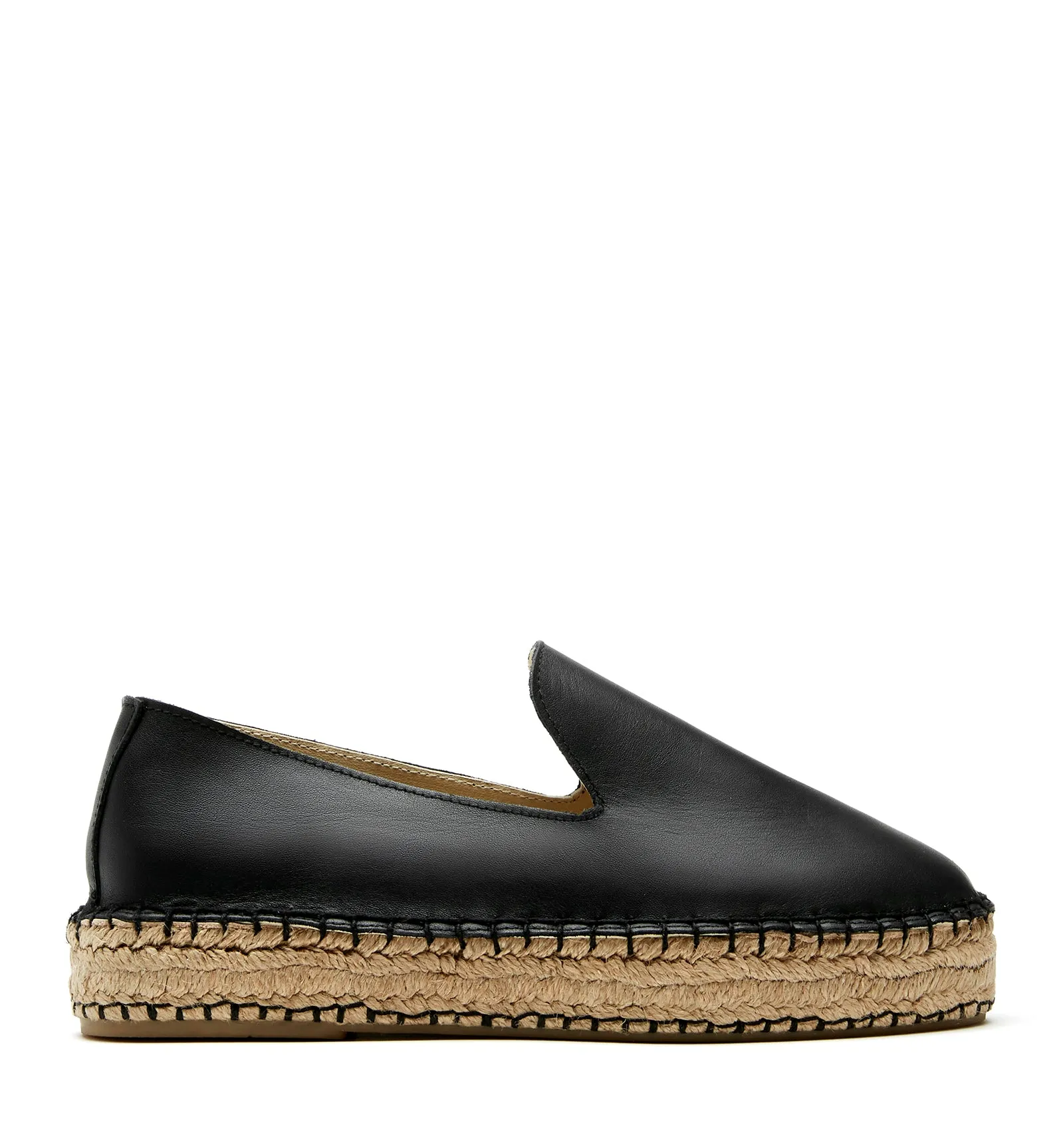 CREW LEATHER ESPADRILLE sold by La CANADIENNE