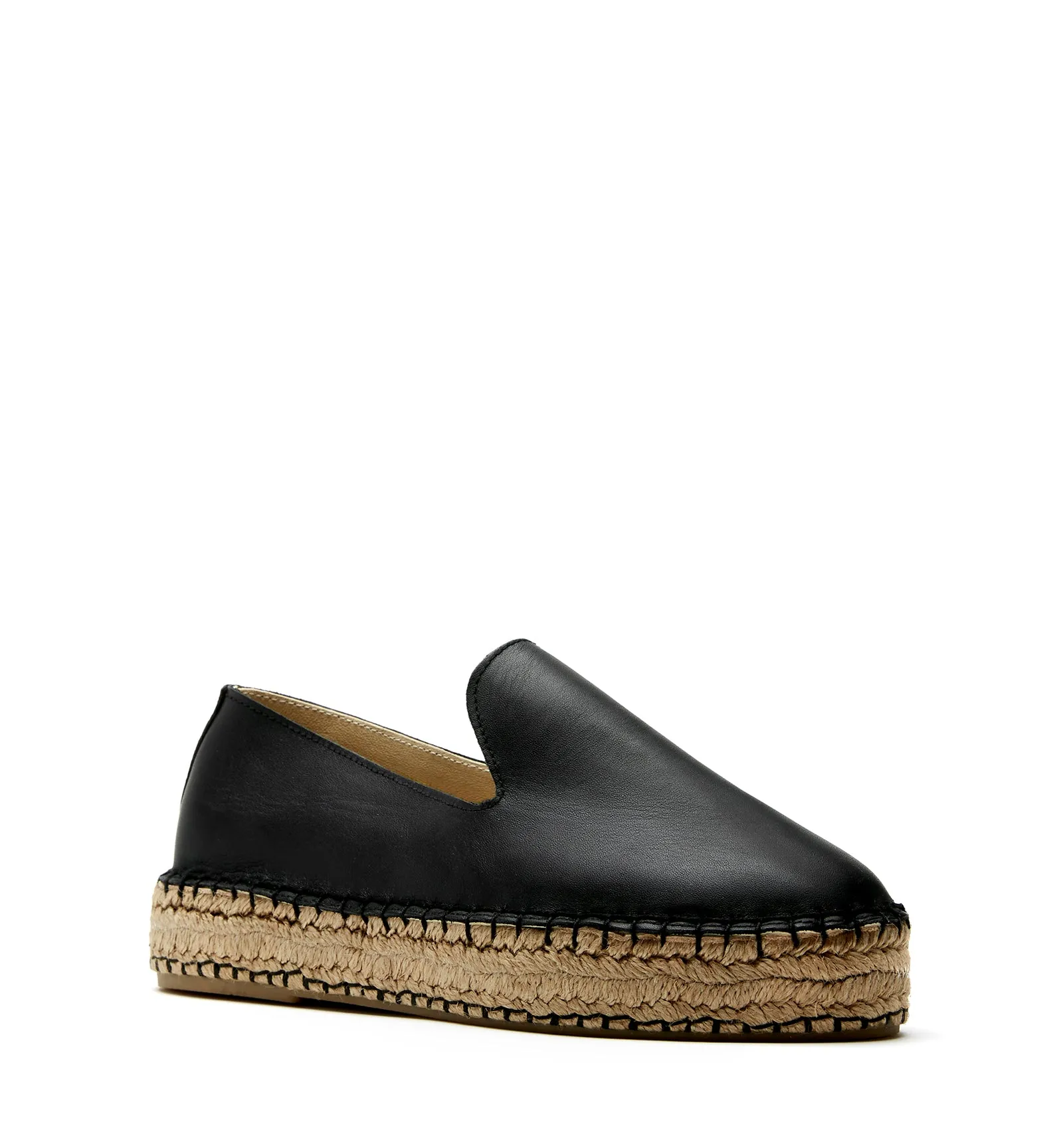 CREW LEATHER ESPADRILLE sold by La CANADIENNE product image thumbnail 2
