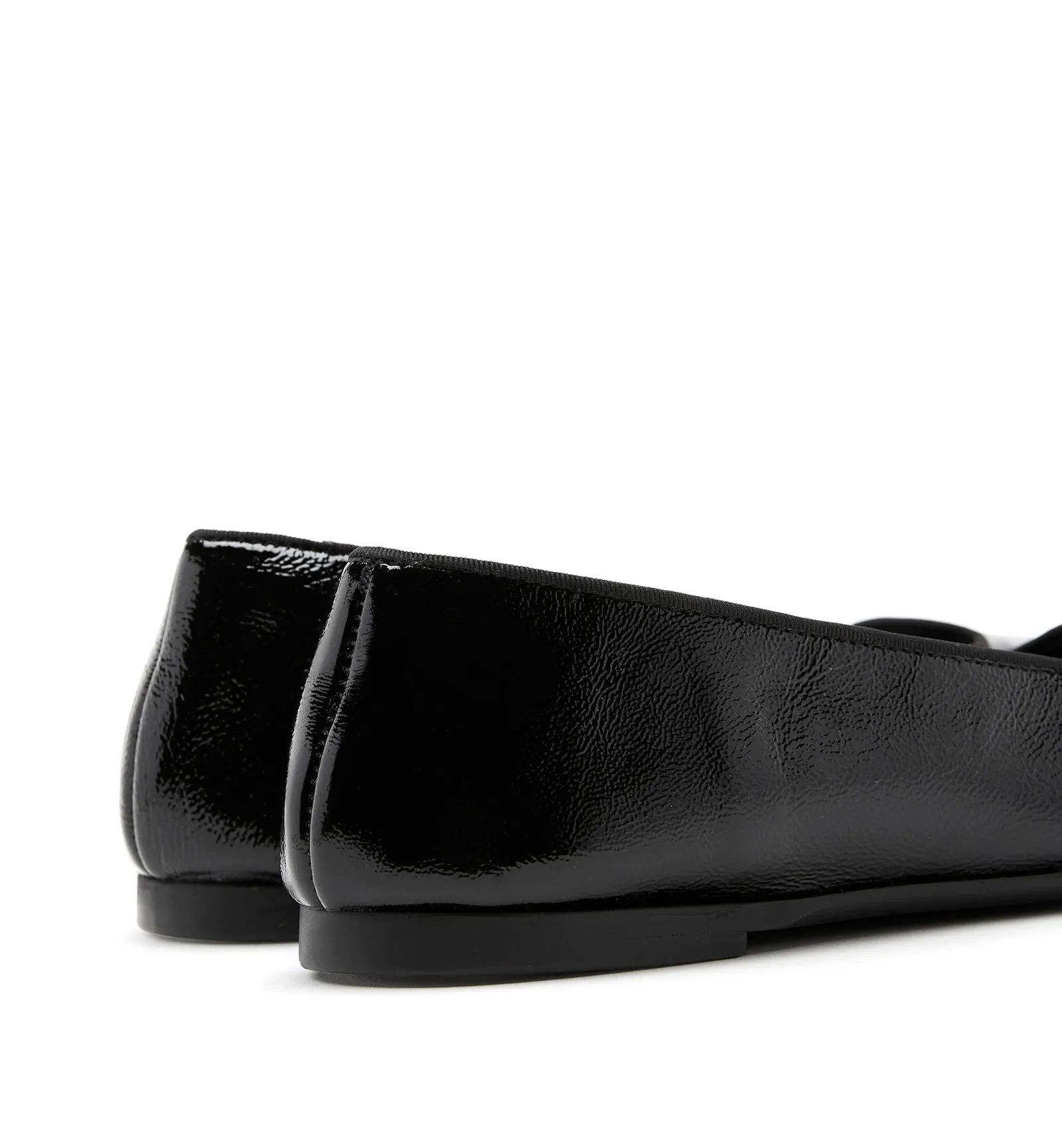 GEO CRINKLE LEATHER FLAT sold by La CANADIENNE product image thumbnail 4