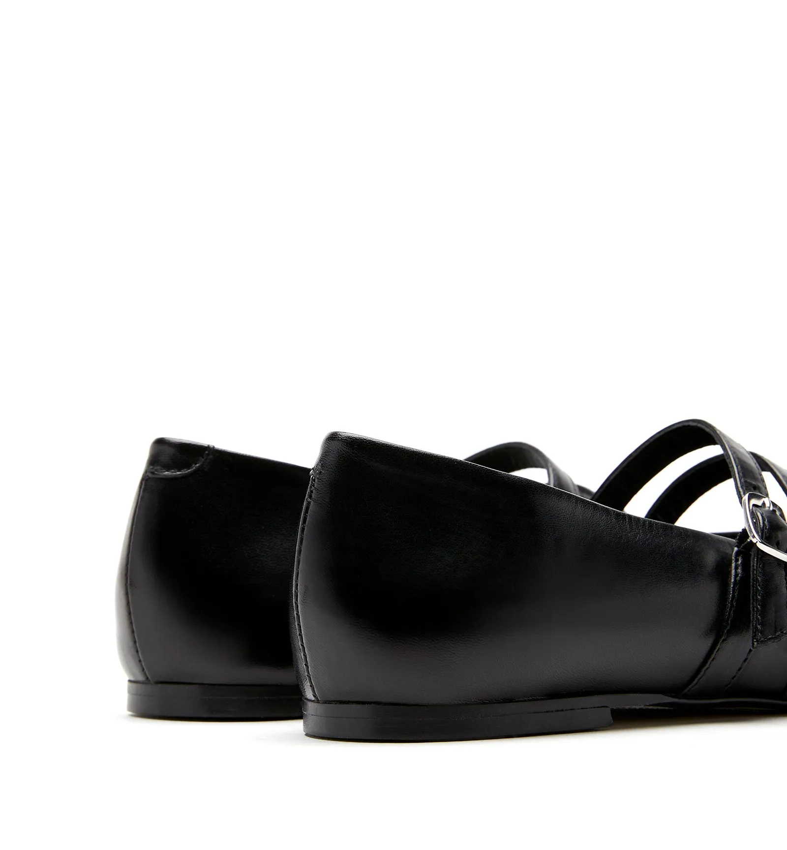 DICE LEATHER MARY JANE FLAT sold by La CANADIENNE product image thumbnail 3