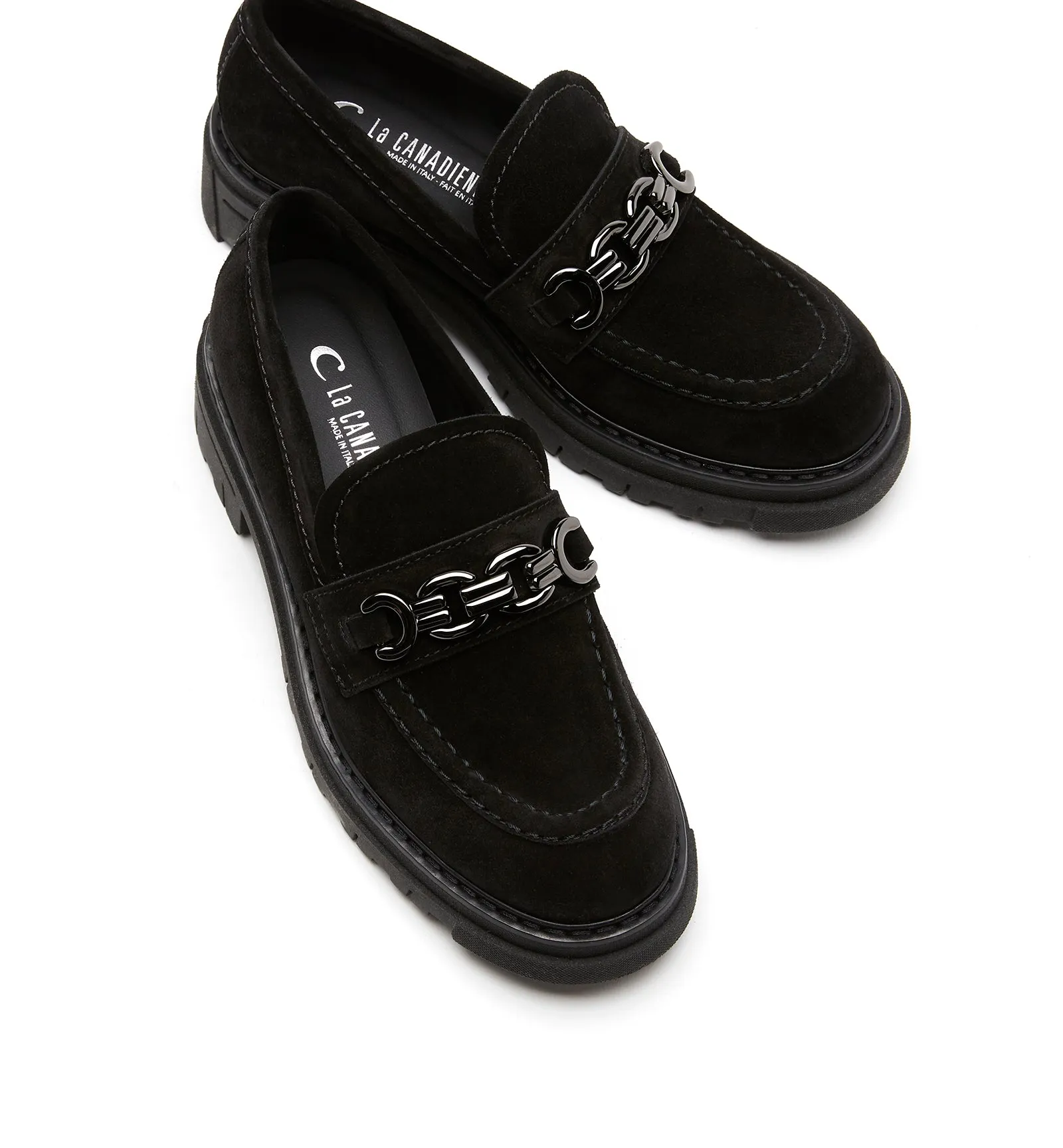 DEX SUEDE LOAFER sold by La CANADIENNE product image thumbnail 3