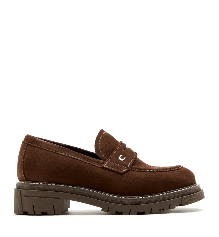 DOE SUEDE LOAFER sold by La CANADIENNE