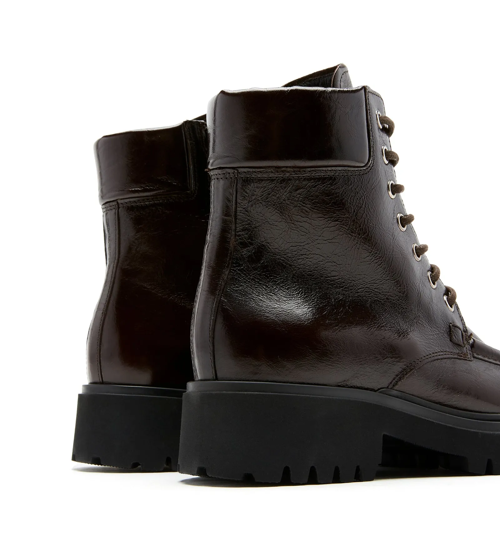 RAYA CRINKLE LEATHER BOOTIE sold by La CANADIENNE product image thumbnail 4