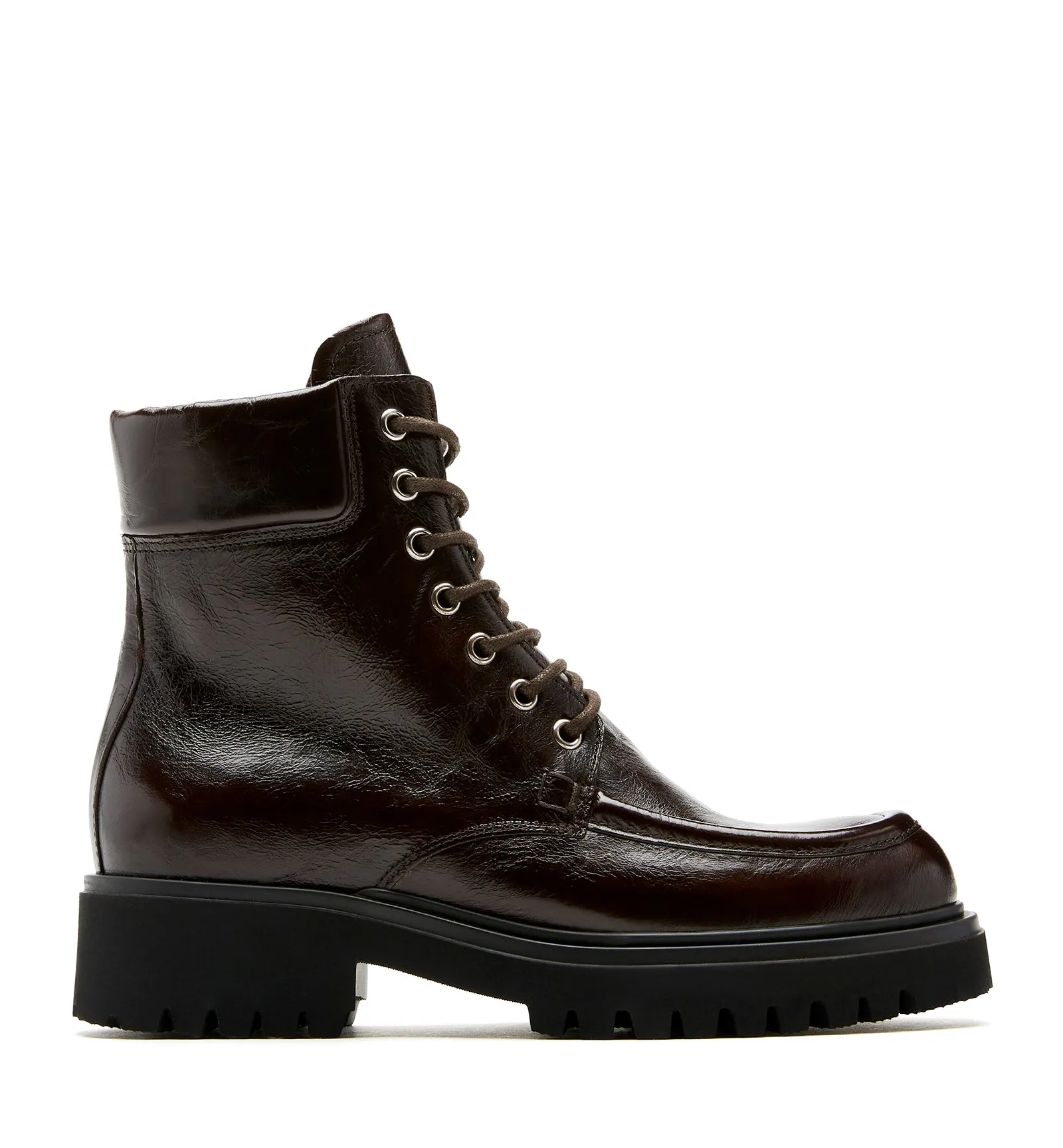 RAYA CRINKLE LEATHER BOOTIE sold by La CANADIENNE