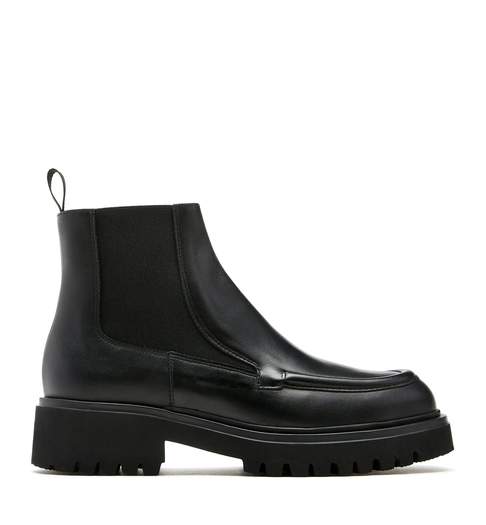 RAFFI LEATHER BOOTIE sold by La CANADIENNE